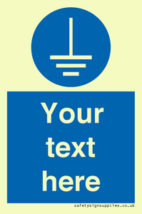 Custom Connect to Earth Sign